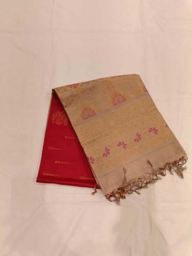 SOFT SILK SAREE WITH BLOUSE